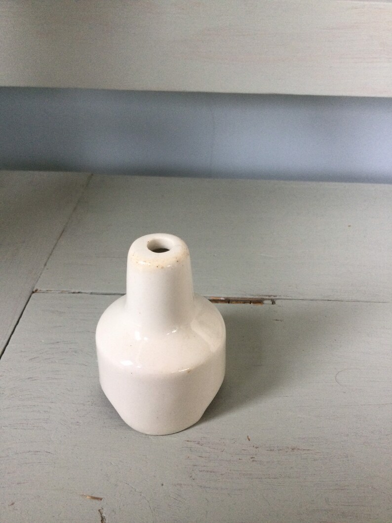Vintage Cream Ironstone Pie Funnel Pie Chimney Pie Vent Etsy