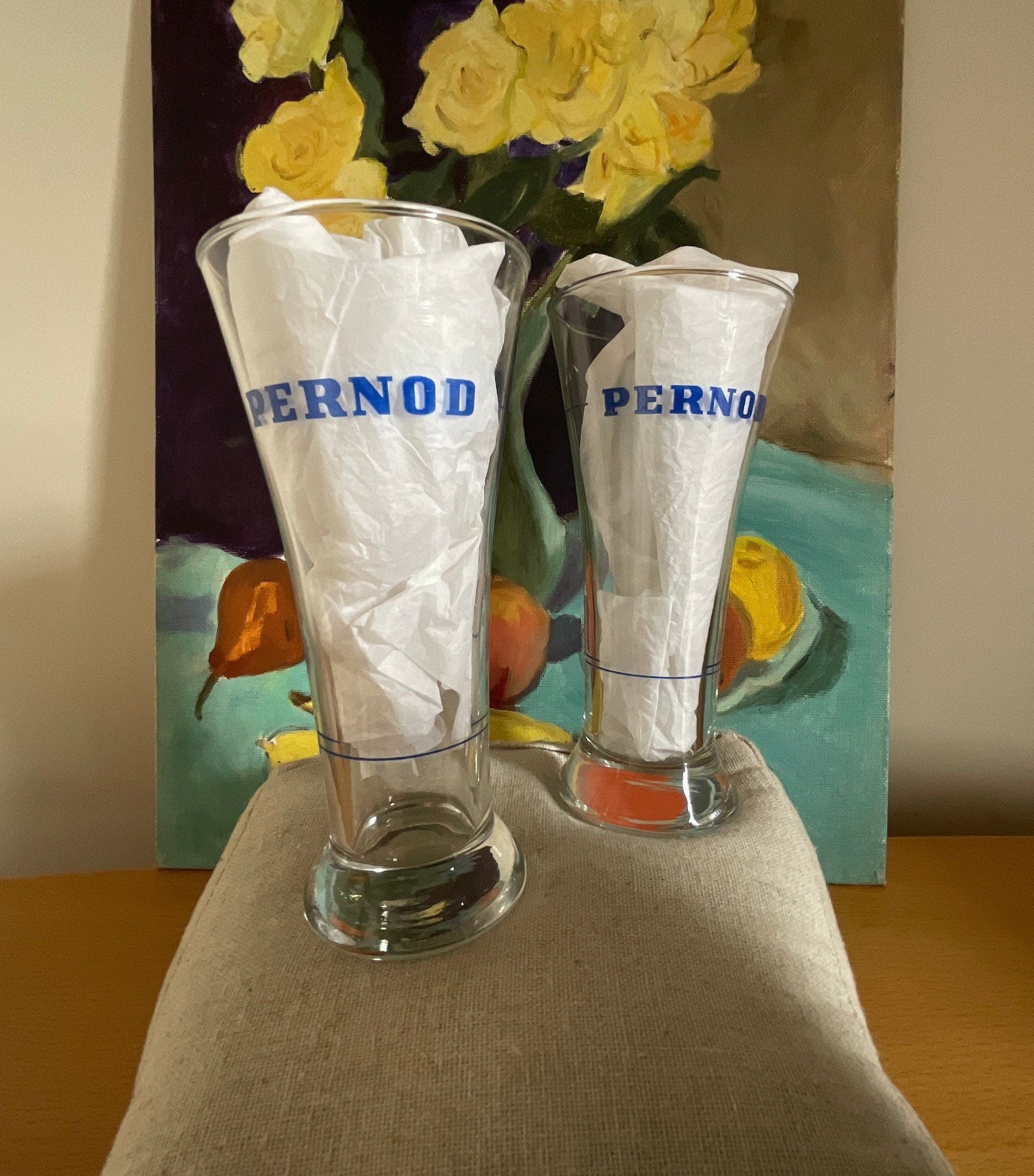 Seneste nyt Ansøger squat Pernod Glasses - Etsy