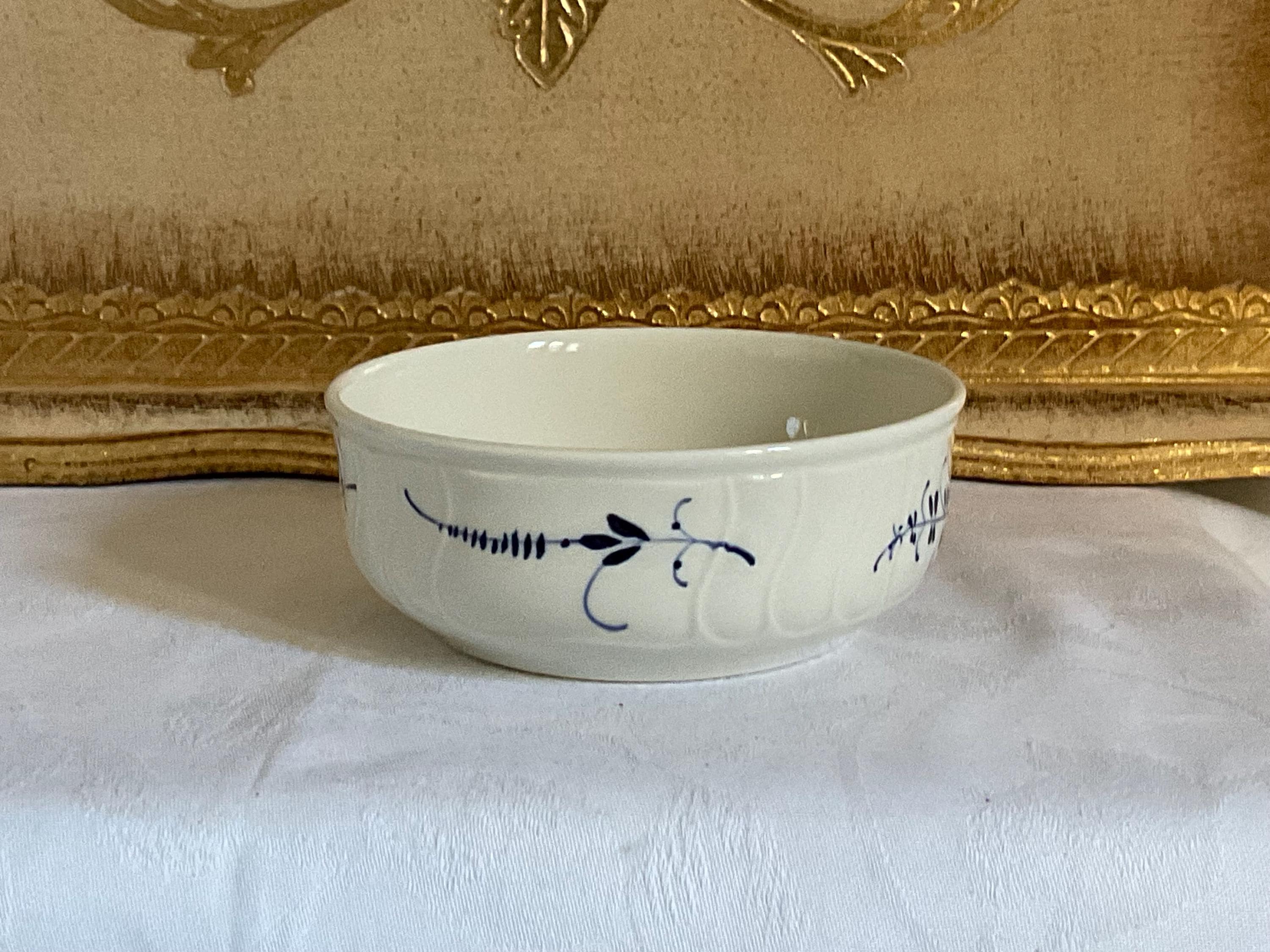 Villeroy and Boch Vieux Luxembourg Porcelain Dish, Blue Floral