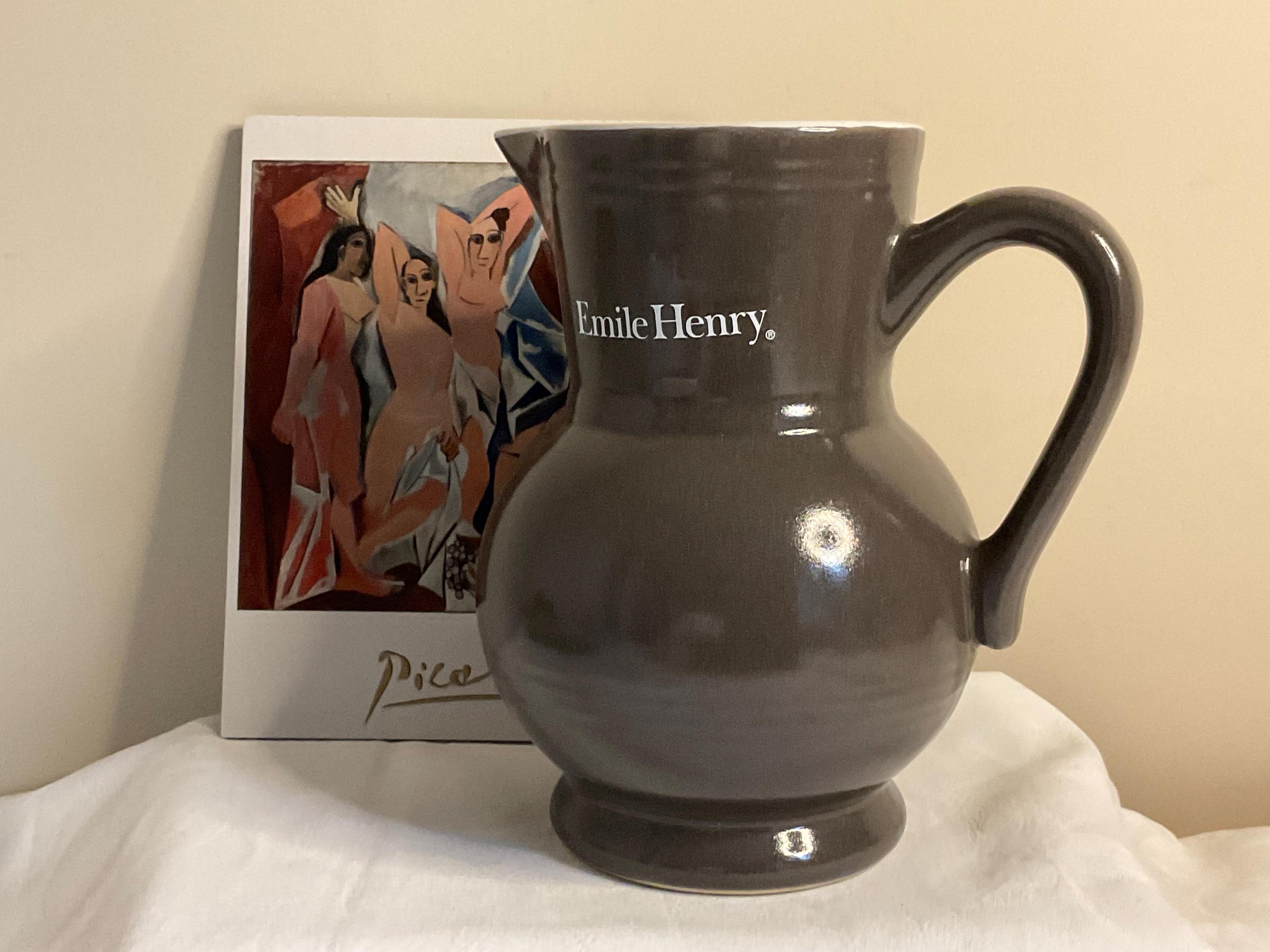Emile Henry Pitcher French - Etsy