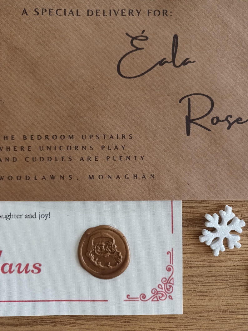 Personalised Letter From Santa|Official Letter From Santa|Letter from Santa|North Pole|Nice List|Babys 1st Christmas|Red Envelope|Wax SealLetter From Santa|Father Christmas|North Pole Mail|From Santa Claus|Lapland Invite|Baby First Christmas