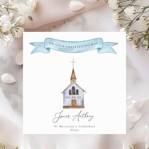 Gepersonaliseerde doopkaart babyjongen|Gepersonaliseerde doopkaart baby|Doopdag|Doopkaart|Petekind|Doopkaart|Babyjongen