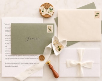 Love Letter | Hearts | Personalised Gift Present | Valentine's Gift | For Boyfriend or Girlfriend | Anniversary | Wedding Vows