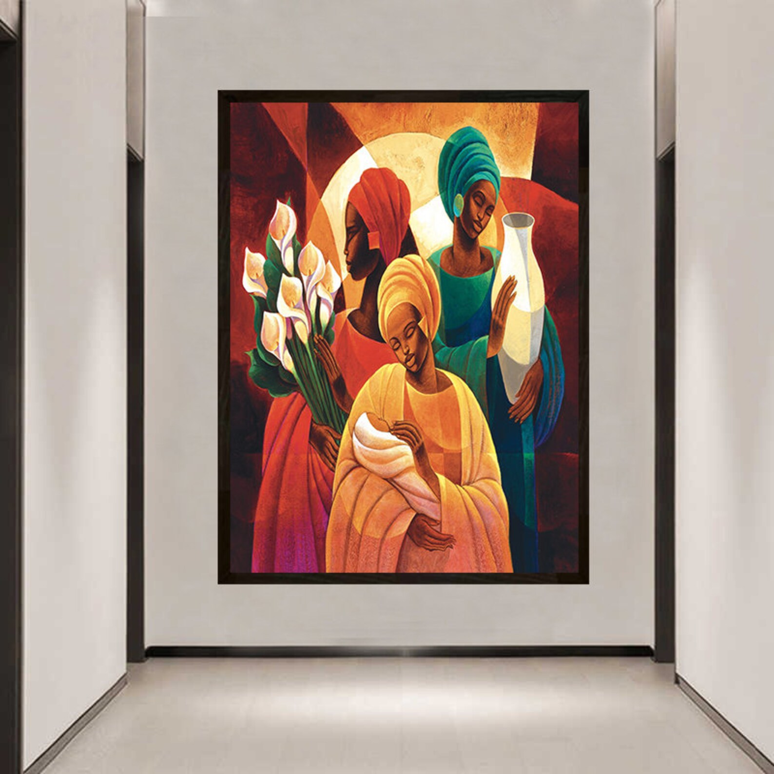 People Art African American Poster Etsy