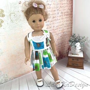 Dress for 18 in Doll,18 inch Doll dress,18 inch Doll, 18 in Doll Clothing, 18 inch Doll, Dress Doll