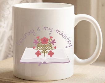 La enseñanza es mi ministerio Taza de café cristiana Regalos para maestros Educación en el hogar Escuela dominical Taza de café Cristianismo Regalos de regreso a clases