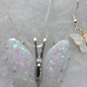 Necklace and earring set.