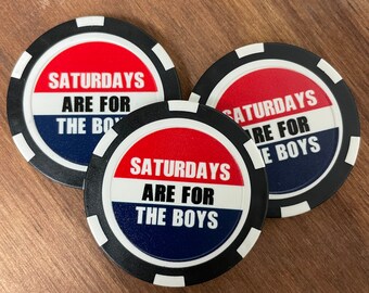 Custom Poker Chips: Personalized Golf Ball Marker, Custom Golf Marker, Corporate Giveaway Gift, Wedding Birthday Fun