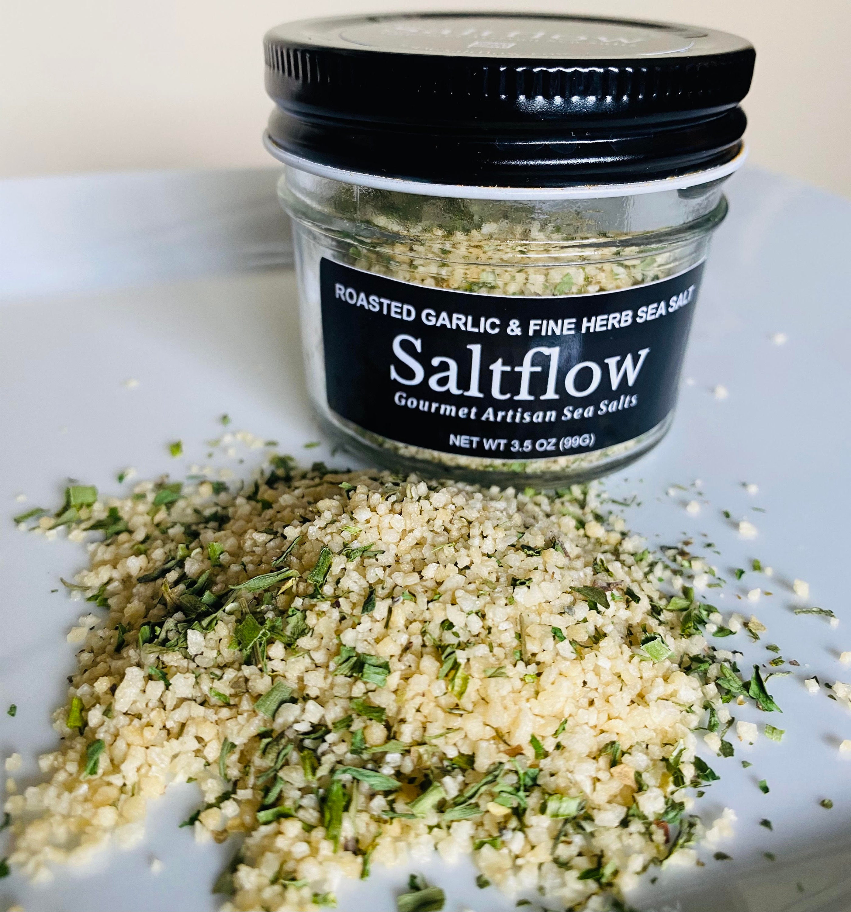 Roasted Garlic & Fine Herb Sea Salt Etsy