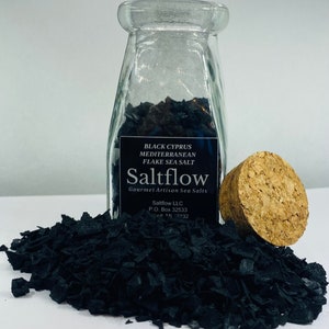 Cyprus Black Mediterranean Flake Sea Salt