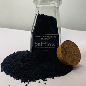 Black Lava Hawaiian Sea Salt (Hiwa Kai)