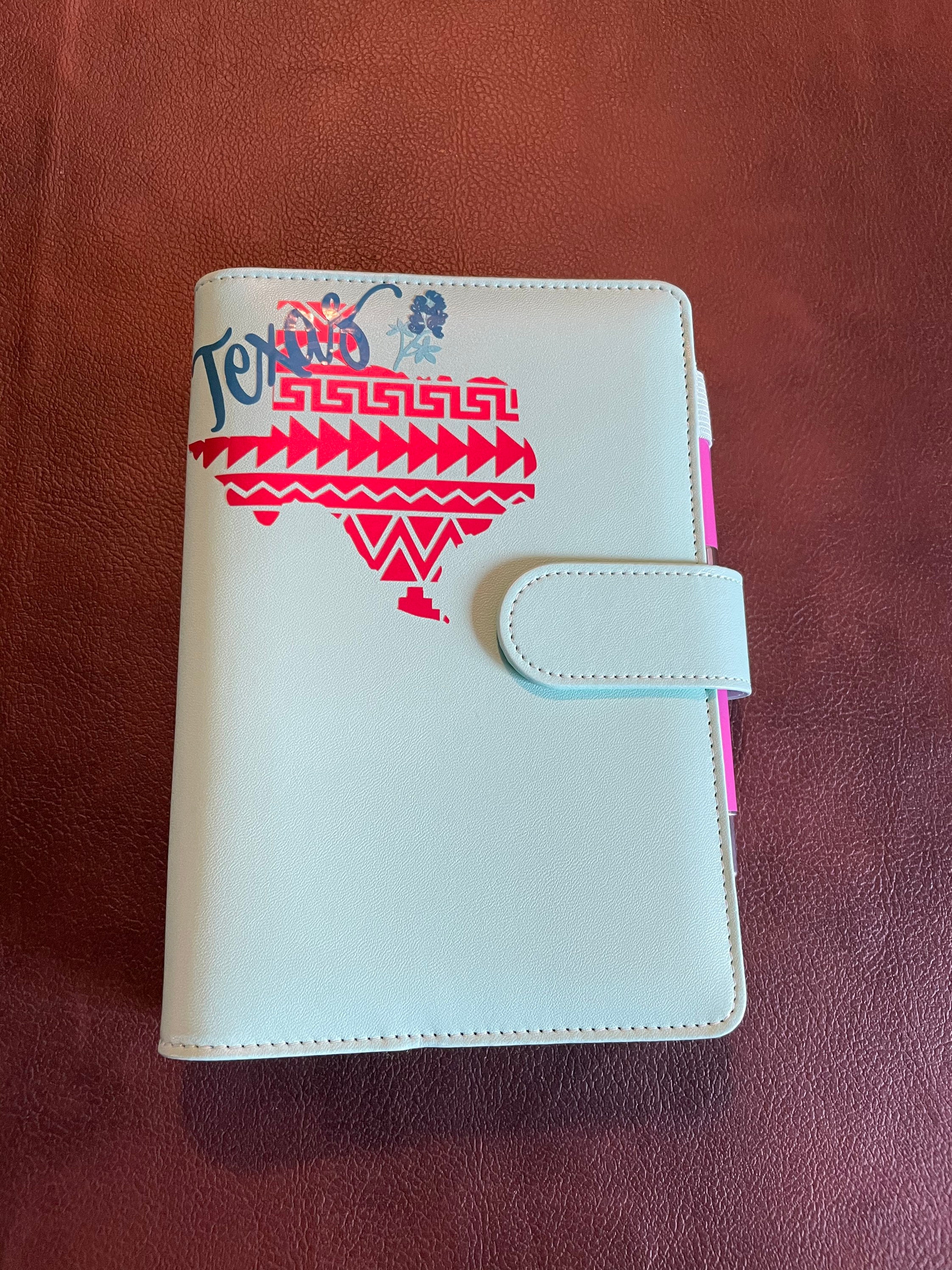 Small refillable faux leather personalized notebook Etsy