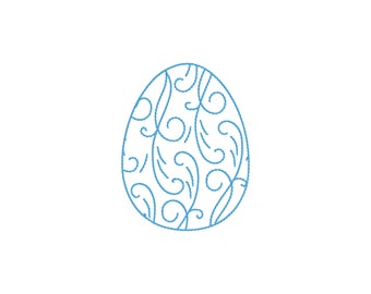 Easter Egg - 1 Machine Embroidery Design