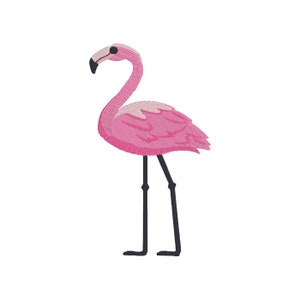 Flamingo Machine Embroidery Design Files