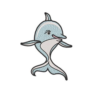 Dolphin Embroidery Design Files
