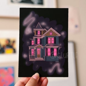 Mysterious Witch House 5x7 Art Print