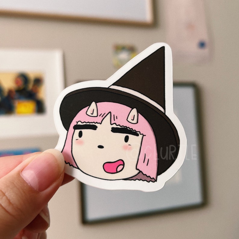Susie Mccallister Die Cut Sticker Etsy