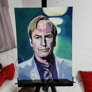 Cuadro Óleo Retrato Saúl Cuadro Óleo Saúl