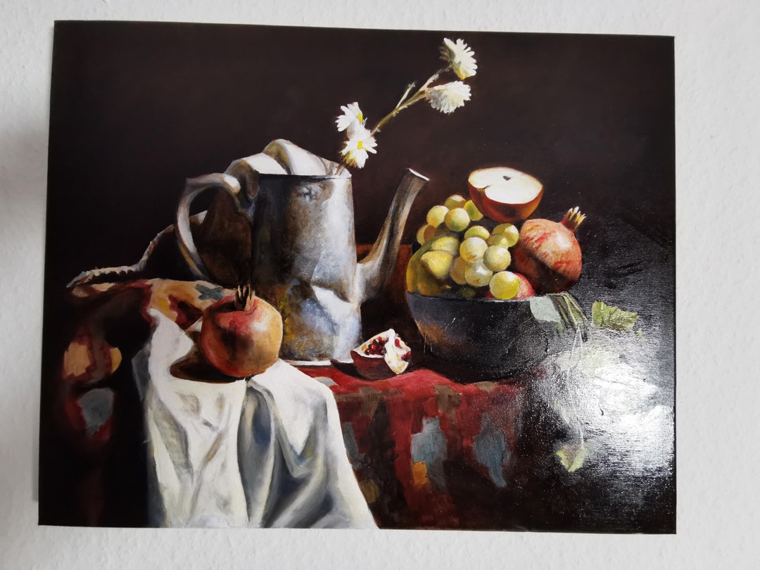 Painting Oil Still Life Painting Oil Still Life - Etsy