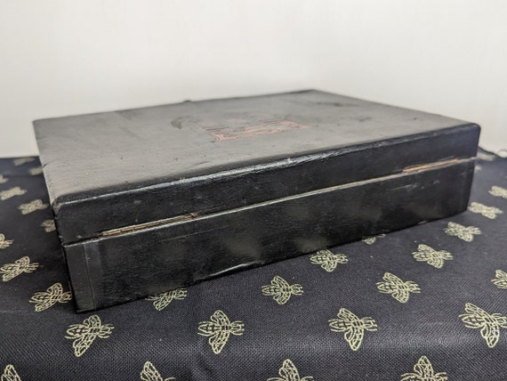 Vintage Leather Men's Jewellery Box by Lord Buxto… - image 8