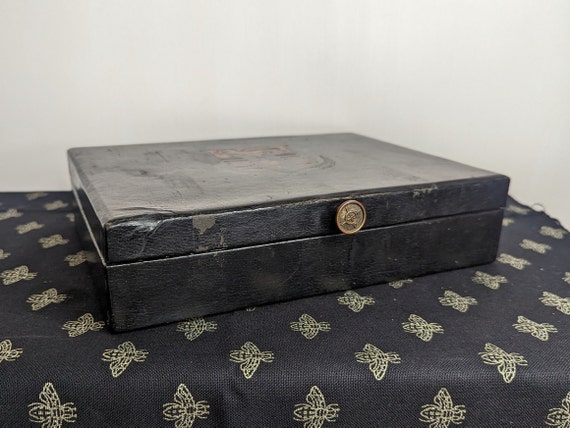 Vintage Leather Men's Jewellery Box by Lord Buxto… - image 5