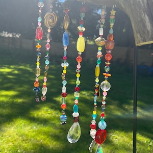 Handmade Beaded Suncatcher