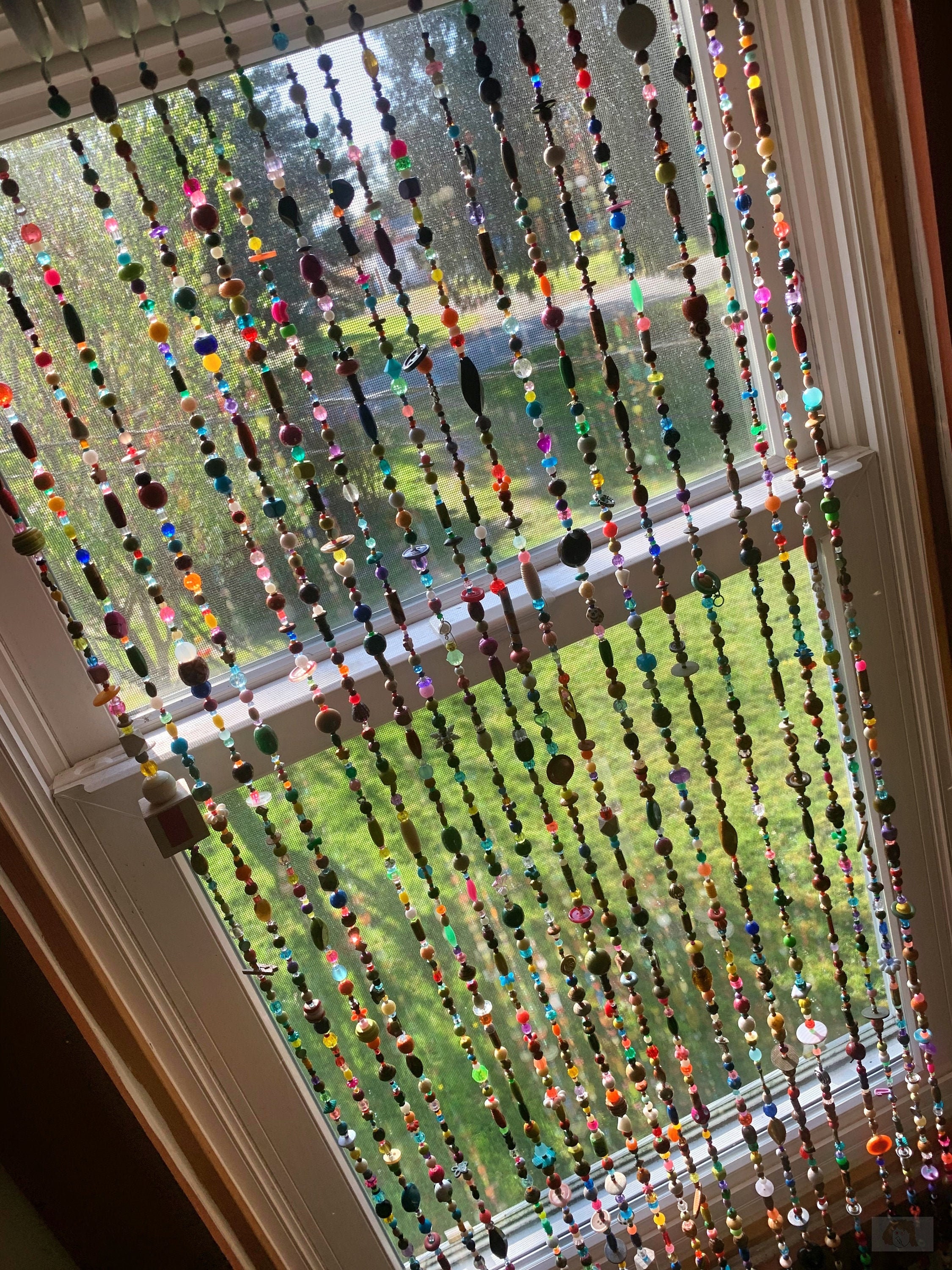 Handmade Beaded Door Curtain