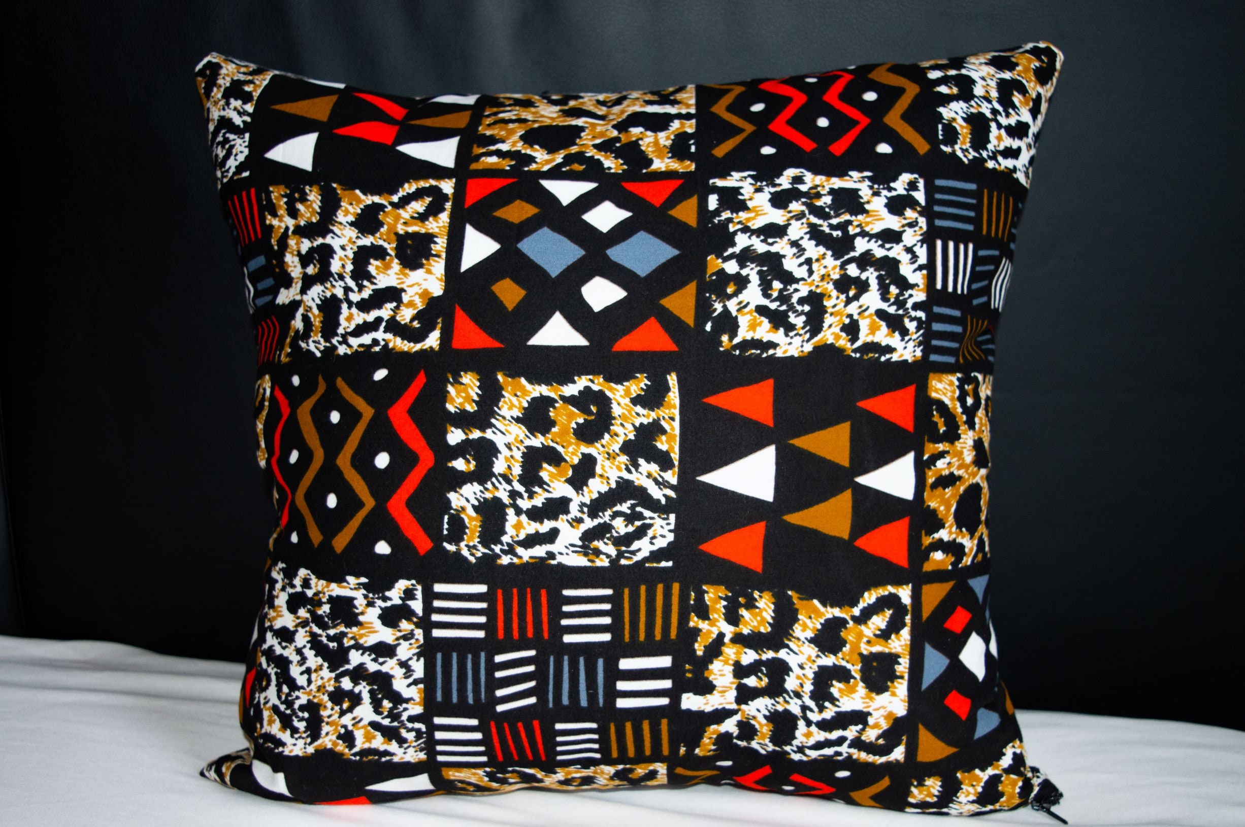 Coussin Décoratif en Wax