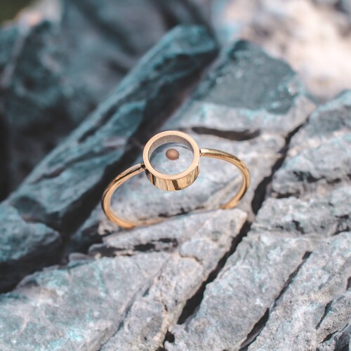 Mountain Mustard Seed Ring Faith Ring Christian Jewelry Etsy