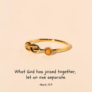 God Sees Your Smallest Yes - Sterling Ring