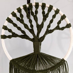 Macrame Tree of Life Hoop Wall Hanging