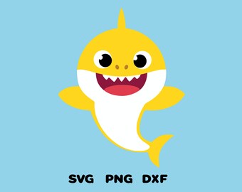 Free Free 216 Baby Shark Outline Svg SVG PNG EPS DXF File
