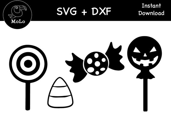 Halloween Candy Svg Candy SVG PNG DXF Cricut Halloween | Etsy
