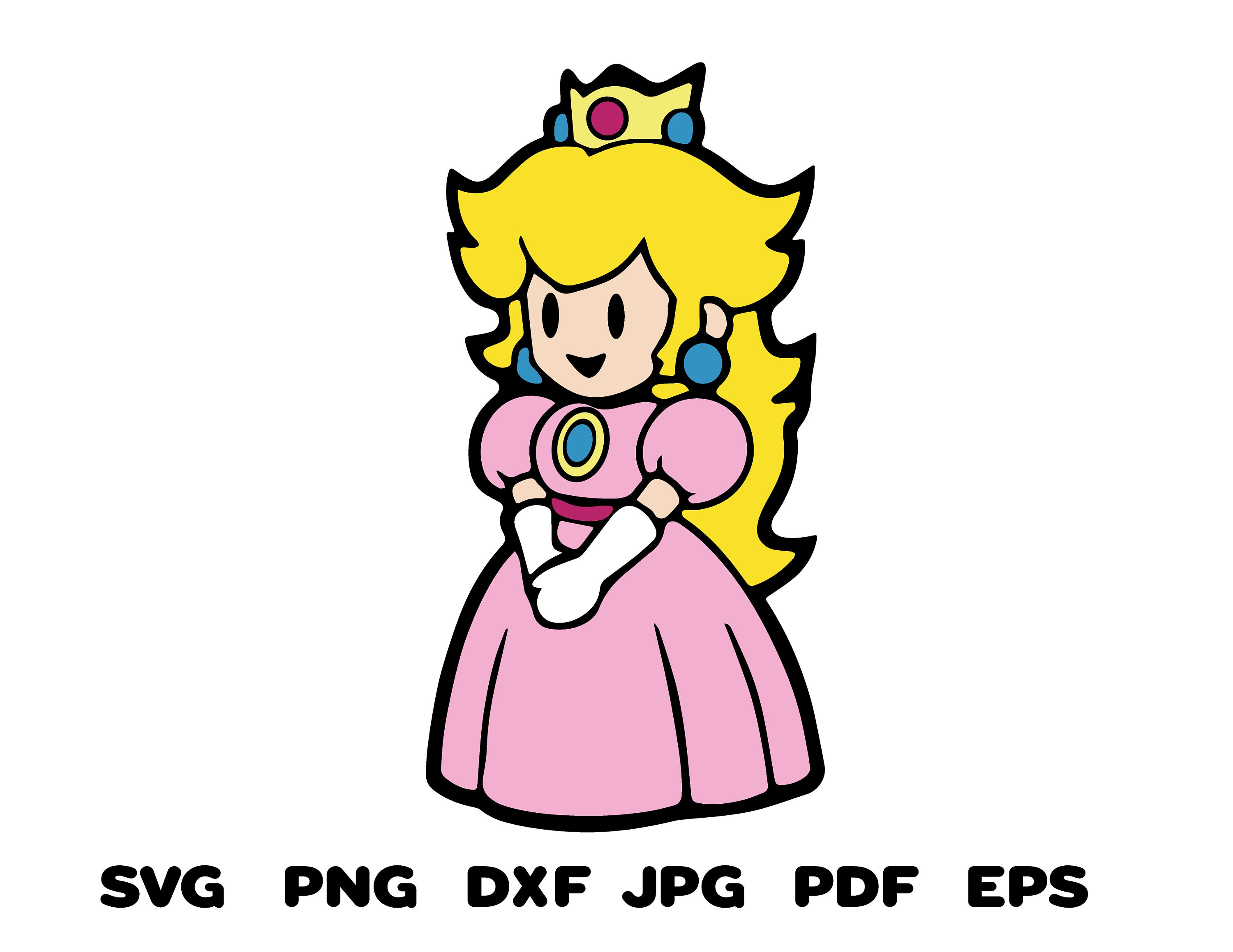 Free Free Princess Peach Svg 176 SVG PNG EPS DXF File