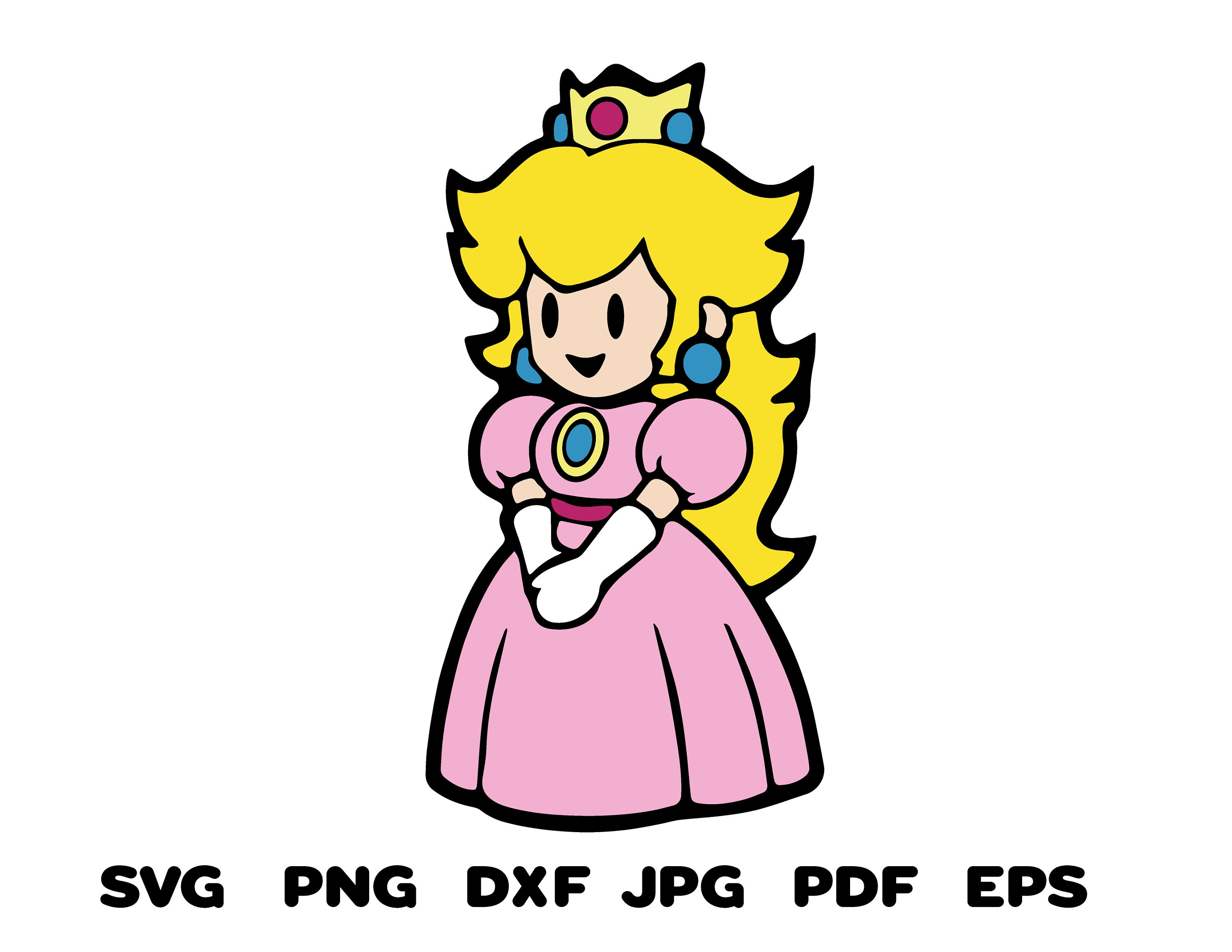 Free Free 165 Princess Peach Svg SVG PNG EPS DXF File