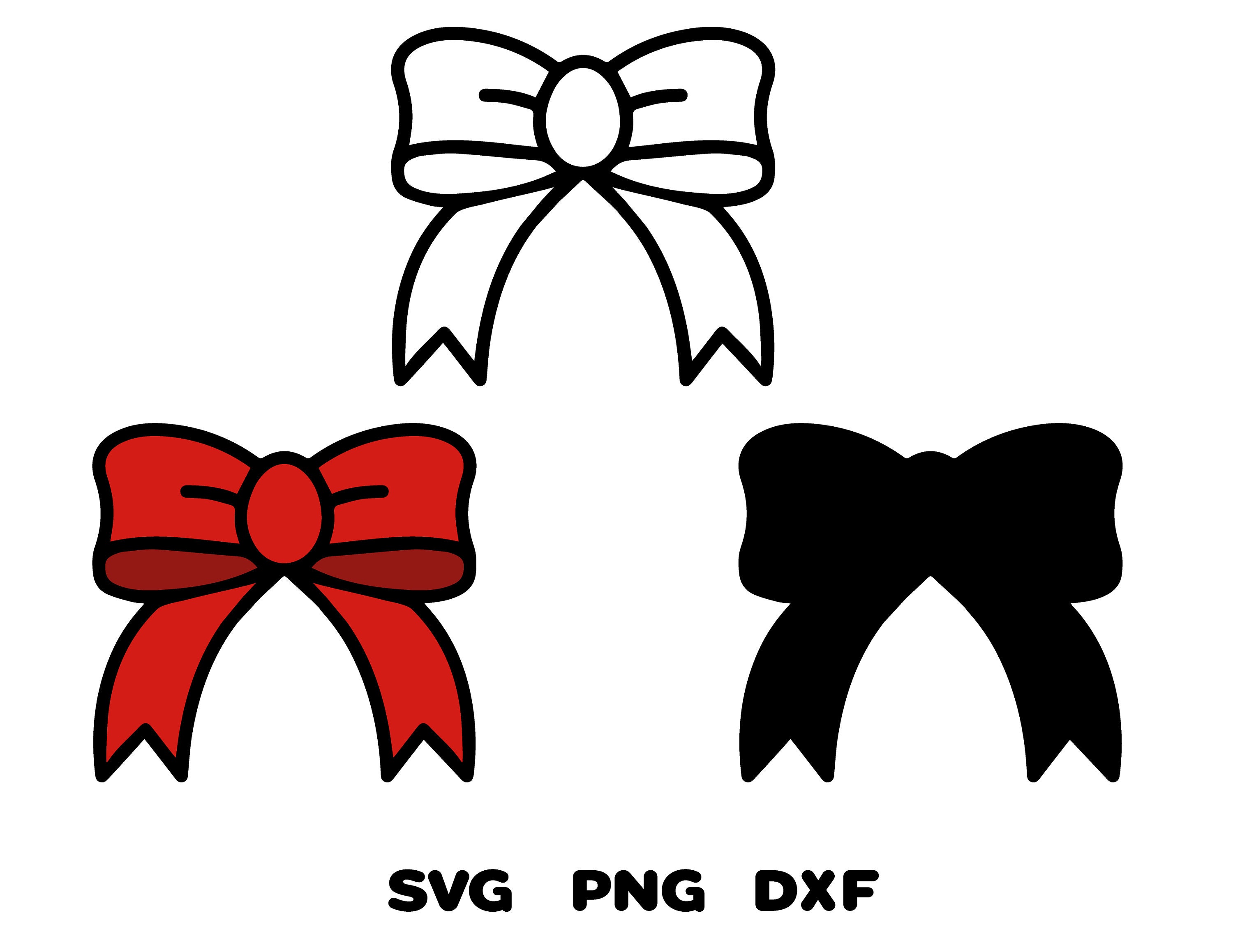 Bow Svg Bow cut file Cricut SVG PNG DXF Silhouette | Etsy