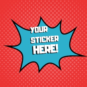 Custom Laminated Water Resistant Sticker
