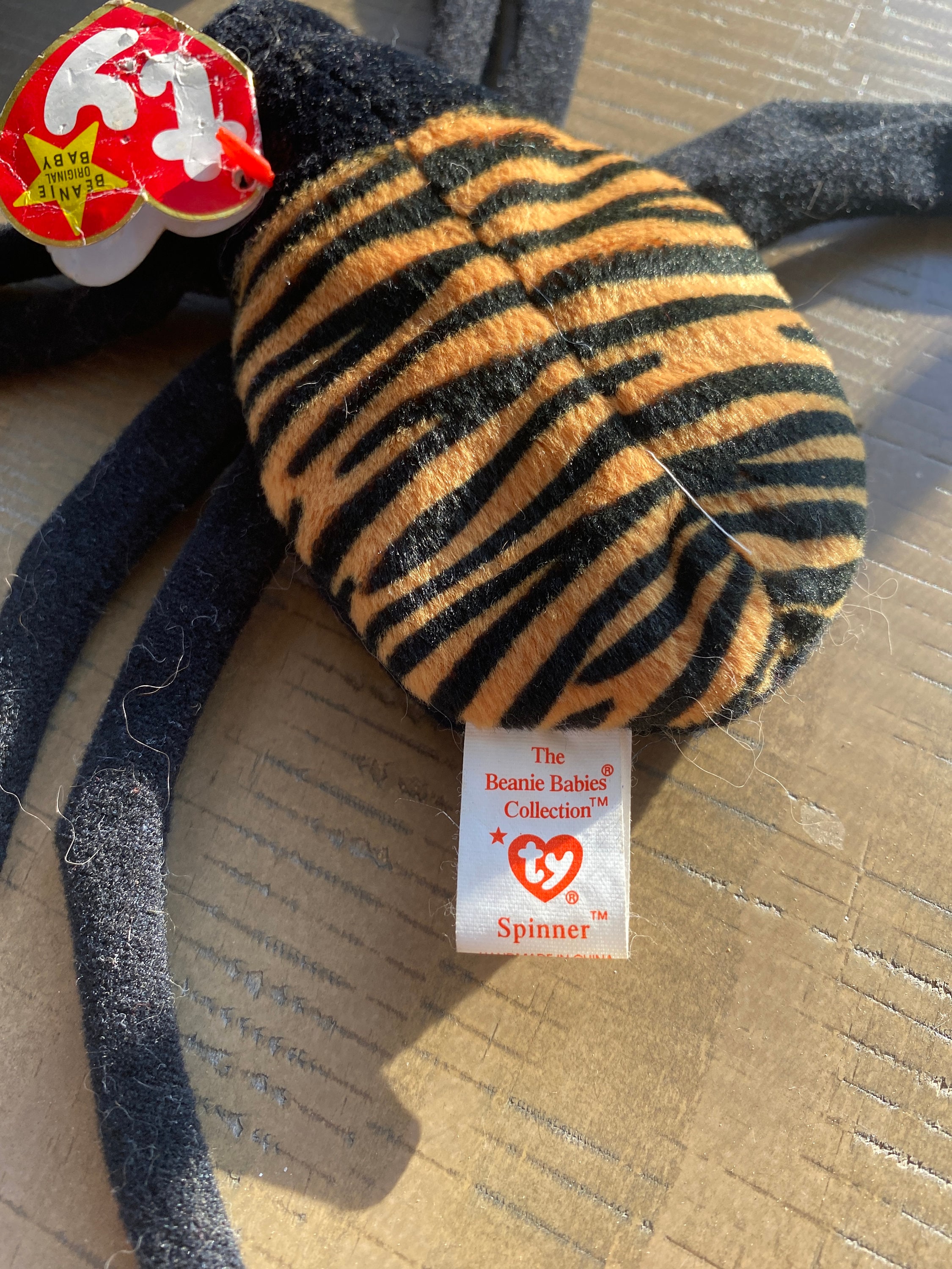 RARE 1996 original Spinner Beanie Baby with Errors | Etsy