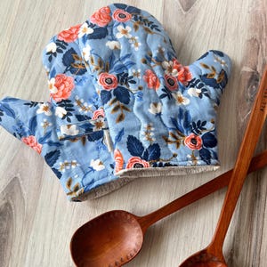 Floral Oven Mitts: Rifle Paper Gift for Cook
