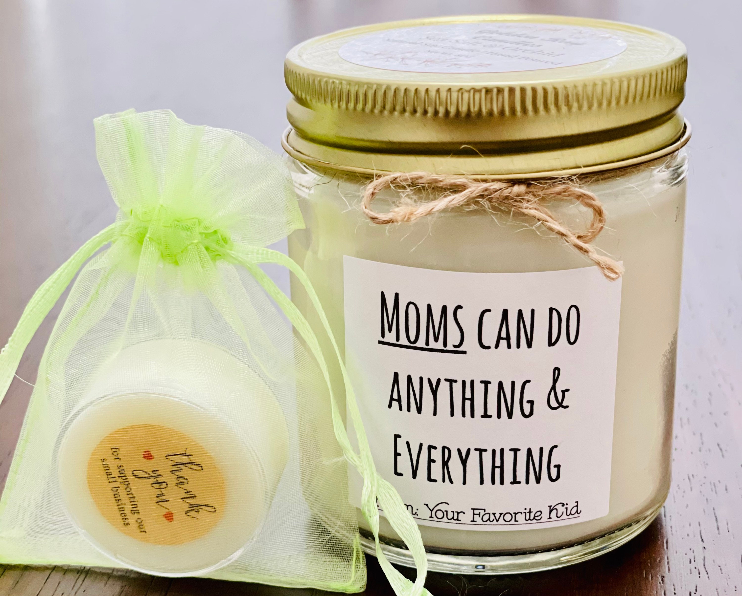 Gift Candle for MOM Birthday Candle for Mother Mom Etsy