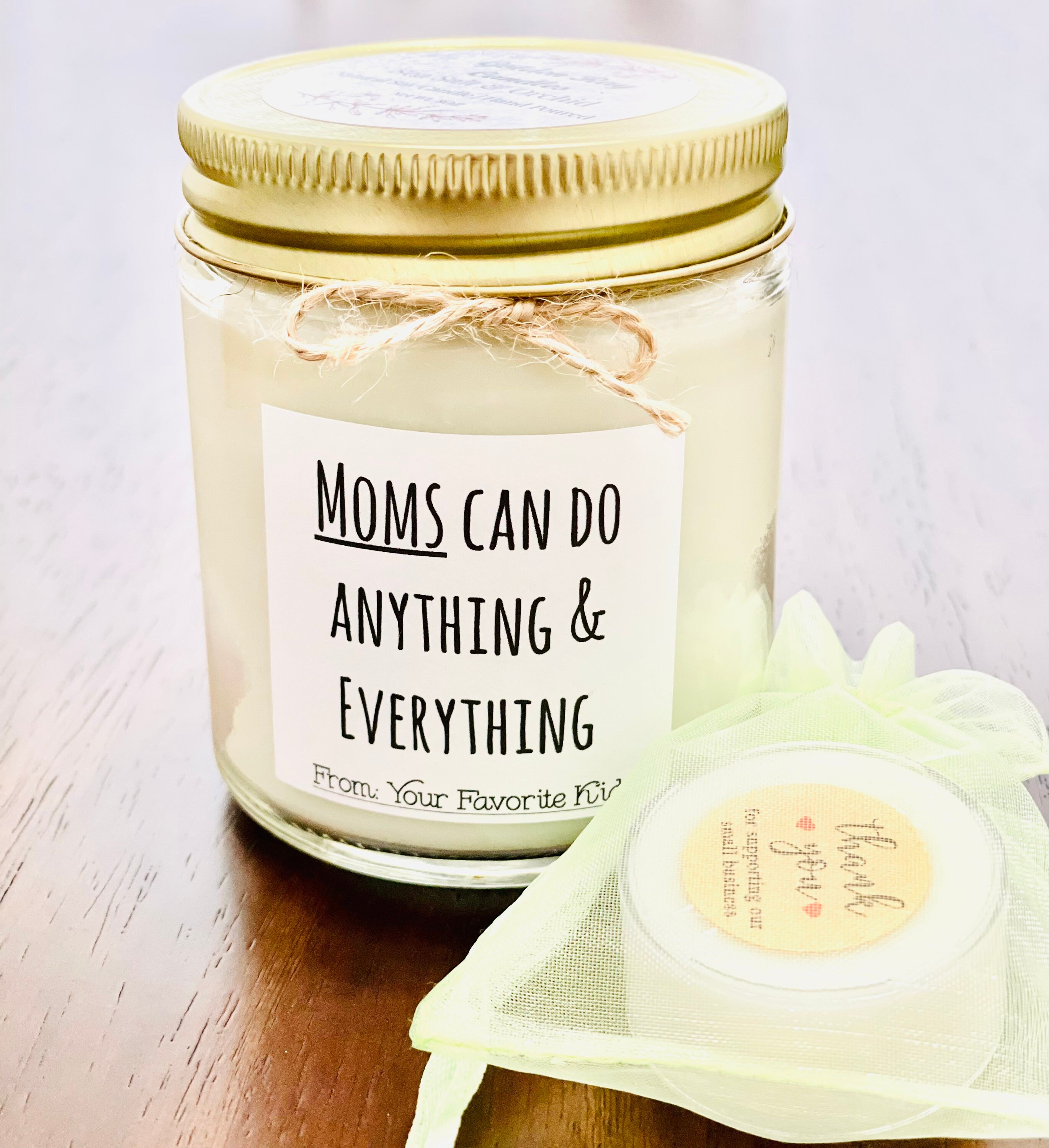 Gift Candle for MOM Birthday Candle for Mother Mom Etsy