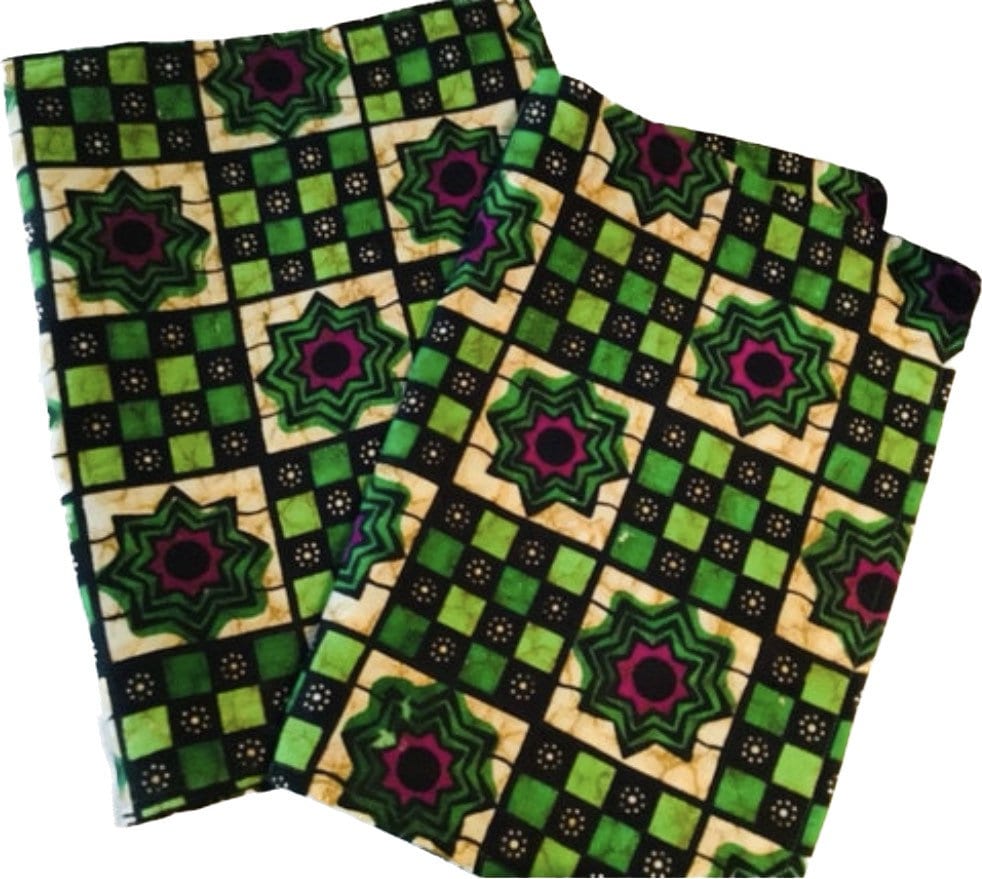 Service de table imprimé Wax Africain, Service de table coloré, Service de table exotique