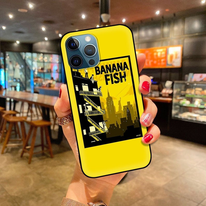 Anime Phone Case Japanese Phone Case For iPhone 12 Pro Max 11 Pro Max X Xs Xr 6s 7 8 Plus Phone Case Banana Fish Phone Case