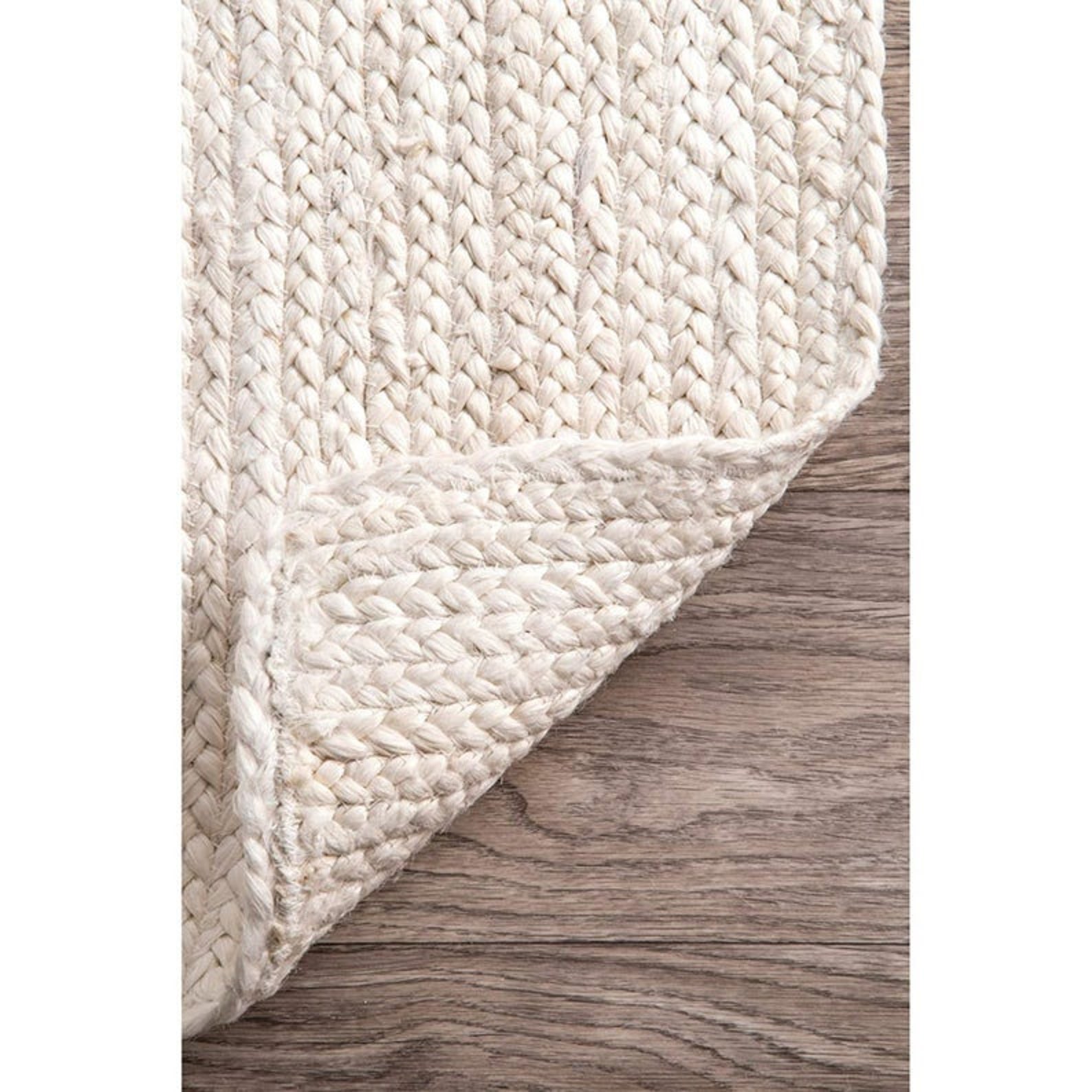 Braided Jute Rug Off White Jute Rug Best Quality Etsy