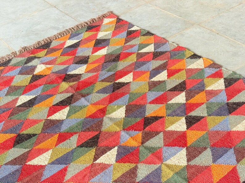 Rugs For Living Room , Handmade Wool Rugs Vintage kilim Rug Moroccan Rug Floor teppich Rug Tufted Kitchen Rug Wool Rug Runner 8x10 Area Rug