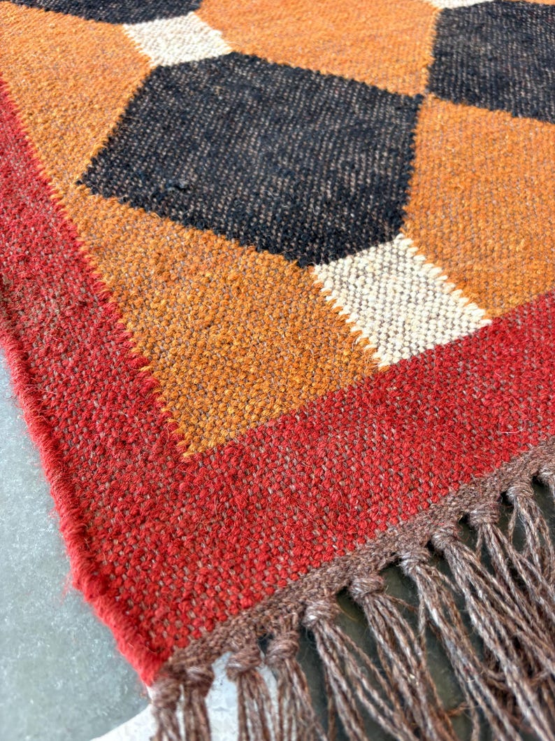 Kilim Runner Rug Wool Runner Rug Jute Runner Rug Handmade Rug Kitchen Rug Floral Rug Living Room Rug Custom Size Rug Outdoor Rug Vintage Rug