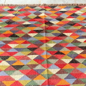 Rugs For Living Room , Handmade Wool Rugs Vintage kilim Rug Moroccan Rug Floor teppich Rug Tufted Kitchen Rug Wool Rug Runner 8x10 Area Rug