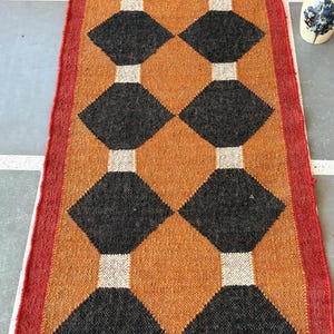 Kilim Runner Rug Wool Runner Rug Jute Runner Rug Handmade Rug Kitchen Rug Floral Rug Living Room Rug Custom Size Rug Outdoor Rug Vintage Rug