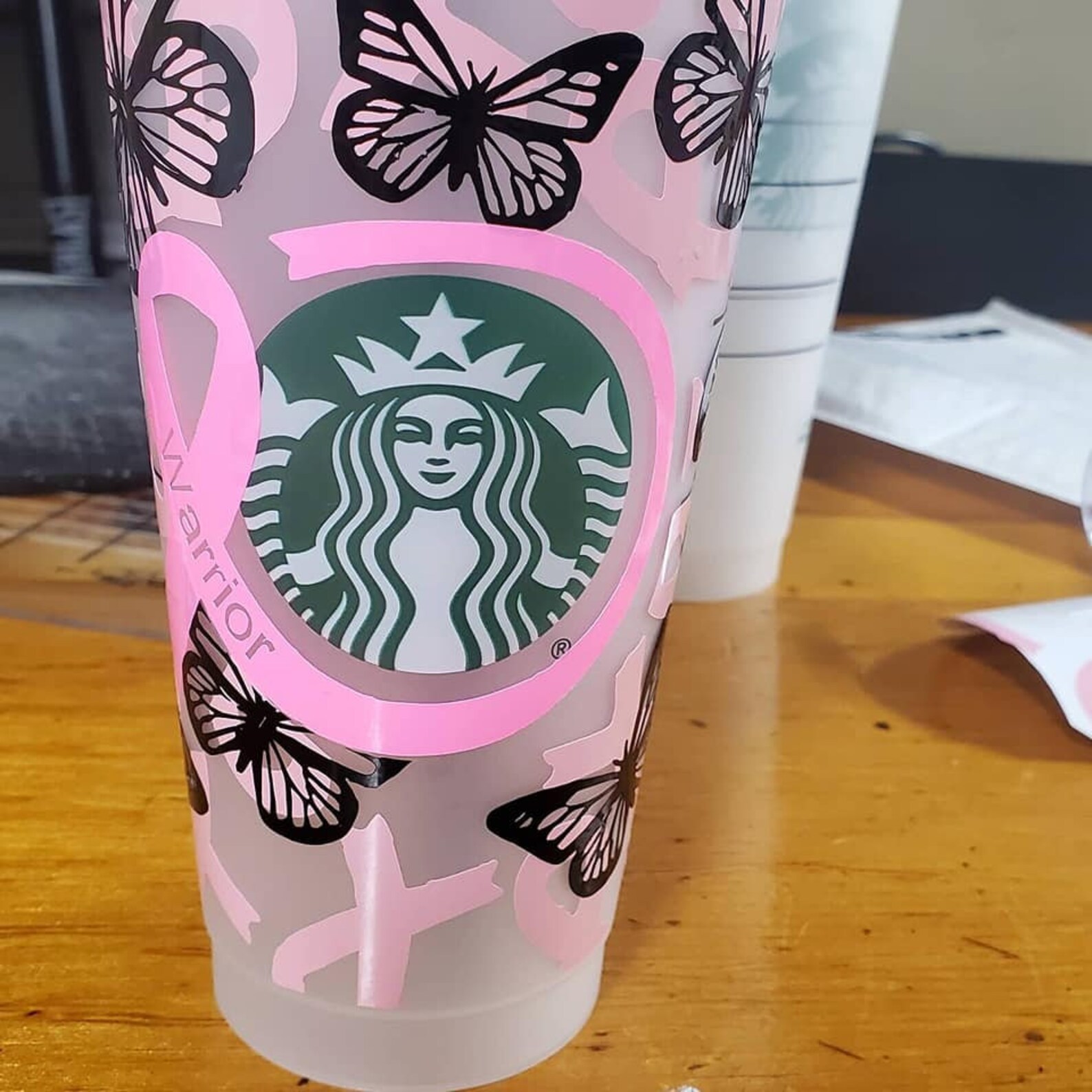 Custom Starbucks Cold cups Etsy