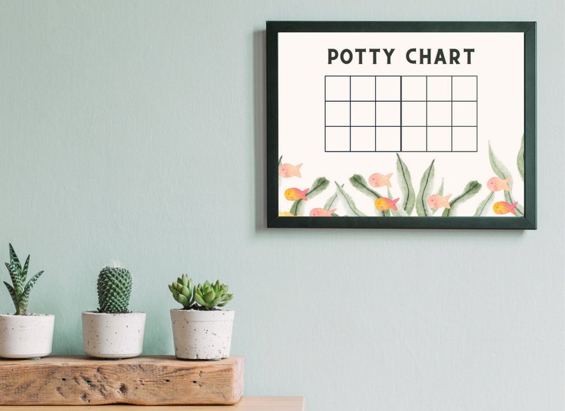 Potty Chart Printable | Instant Download | Track Potty Training ...